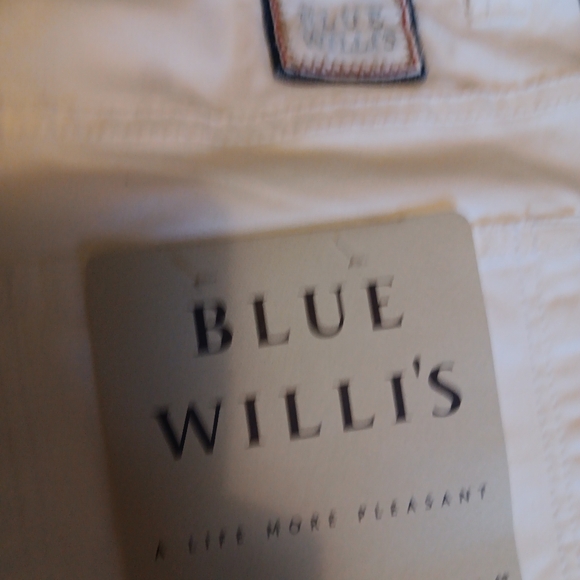 Womens Blue Willi’s Stretch Wide leg pant 40  US (10) - Picture 8 of 9